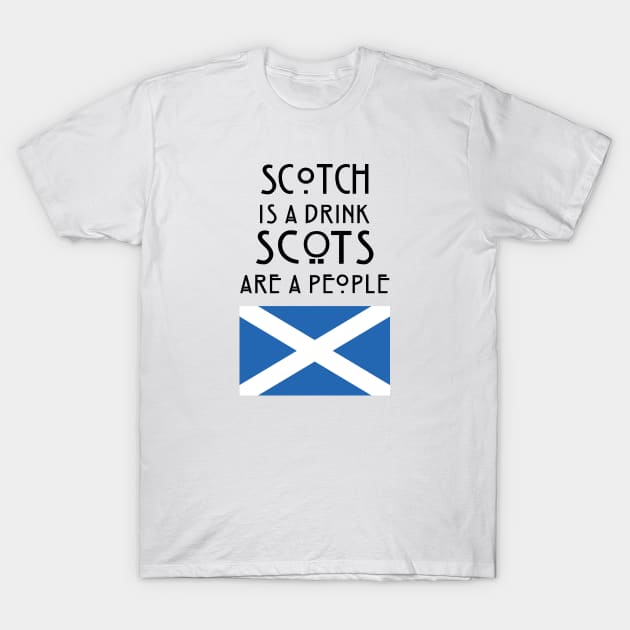 Scotch vs Scots T-Shirt by BishopCras